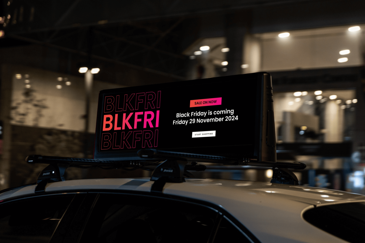 Rideshare Digital Screens - BLACK FRIDAY SPECIAL Image #1